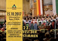 23. Fest der Stimmen