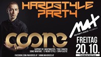 Hardstyle Party // MAX presents COONE live //