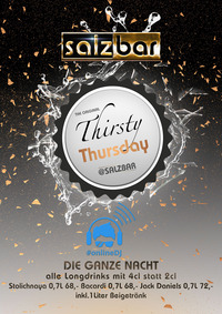 Thirsty Thursday/OnlineDJ @Salzbar