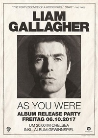 Liam Gallagher Album Release Party@Chelsea Musicplace