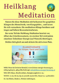 Heilklang Meditation@EPU-Haus