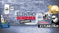 Elektroschuppen Opening