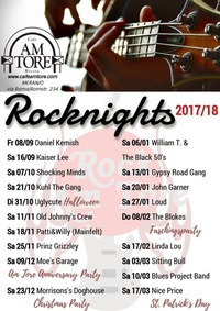 Rocknights 2017/18@Cafe am Tore