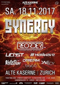 SYNERGY at Alte Kaserne Zurich w/ ReOrder