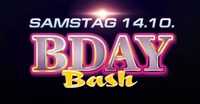 B-Day Bash August September Oktober 2017@Eventhouse Freilassing 