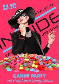 Candy Party mit Drag Queen Candy Vicious