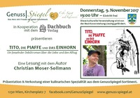 TITO, DIE PIAFFE UND DAS EINHORN - im Kleinkunst-Café GenussSpiegel@Genuss-Spiegel - Café, Kunst & Kulinarik