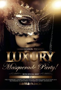 Luxury Masquerade Party@sama fashion shop