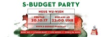 S-Budget Party Wien - Semester Opening@WU Mensa