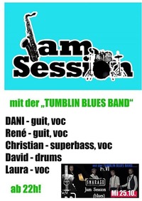 Jam Session mit der Tumblin Blues Band