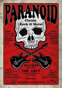 Paranoid - Viennas biggest ClassicRock & Metal Party on 2 Floors