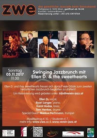 Swinging Jazzbrunch mit Ellen D. & the sweethearts@ZWE