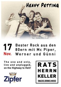 Heavy Petting live im Ratsherrnkeller