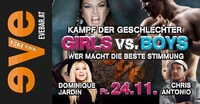 Girls vs. Boys - Kampf der Geschlechter@Discothek Evebar