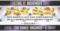 B-Day Bash November 2017@Kino-Stadl