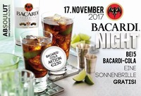 Bacardi Night / Bacardi Cola €2,50@Absoulut