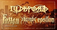Illdisposed (DK), Fallen Utopia Album Release, Erebos, Epsilon@Volxhaus - Klagenfurt