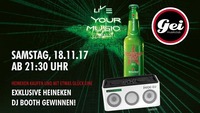 GEI Clubnight & Heineken DJ Booth Gewinnspiel