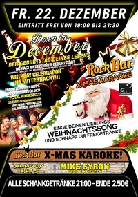 Born in December + XMAS Karaoke@Excalibur