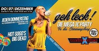 GEH LECK! Die Mega 1€ Party - Jeden Donnerstag
