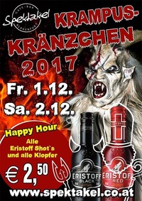 Krampuskränzchen im Spektakel