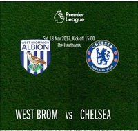 West Bromwich vs Chelsea@Chelsea Musicplace