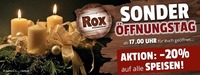 Sonderöffnungstag!@Rox Bar&Grill