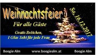 Weihnachtsfeier@Boogie Alm