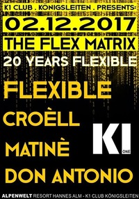 The Flex Matrix | 20 Years Flexible@Hannes Alm & K1 Club Königsleiten