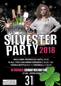 Silvesterparty 2018 - with Legendary Dragqueen Mary Cary@Inside Bar