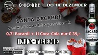 Santa BACARDI@Discothek Concorde