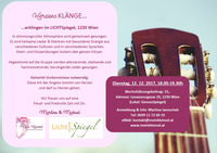 LichtSpiegelKreativ präsentiert: Heilsames Singen@Genuss-Spiegel - Café, Kunst & Kulinarik