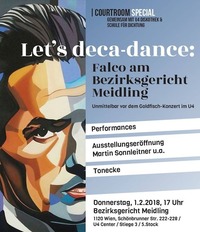 Let's deca-dance - Falco am Bezirksgericht Meidling@U4