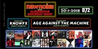 New Noize vol. 105 - Live: Knowfx + Age Against The Machine@B72