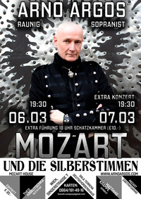 Mozart und die Silberstimmen - Solokonzert mit Arno Argos Raunig@Mozarthaus im Kloster des Deutschen Ordens