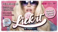 19.1.2018 - Lick It !@REMEMBAR