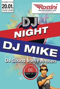 DJ Night - DJ Sound vom Feinsten@Rossini