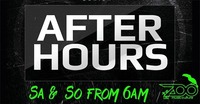 ★ Saturday Afterhour