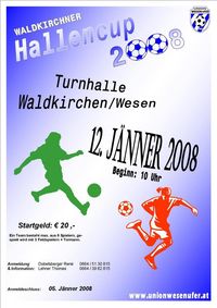 Waldkirchner HALLENCUP 2008@Turnhalle