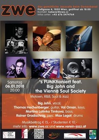 S FUNKtioniert feat. Big John and the Vienna Soul Society@ZWE