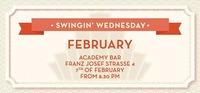 Swingin' Wednesday February 2018@academy Cafe-Bar