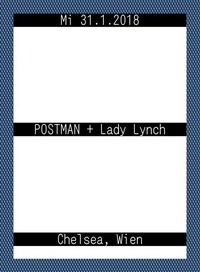 POSTMAN + Lady Lynch@Chelsea Musicplace