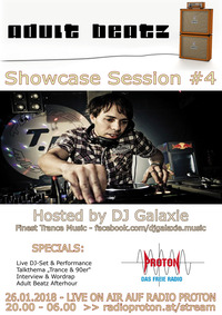 ADULT BEATZ #102 - Showcase Session 4@Proton - das feie Radio