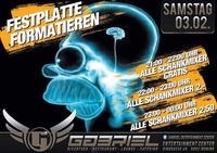 „Festplatte formatieren“@Gabriel Entertainment Center