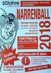 Schlums Narrenball 2018@Sportzentrum Schlums