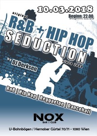 R&B + HIP HOP SEDUCTION @Nox Bar