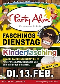 Kinderfasching@Party Alm Hartberg