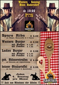 Western - Sonntag ab 19:00