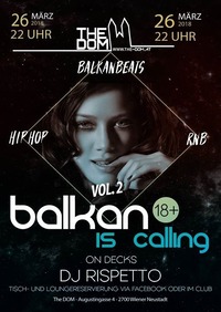 Balkan is Calling Vol2 // 24.3. // The Dom