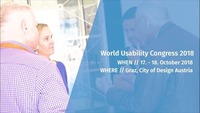 World Usability Congress 2018@Grazer Congress